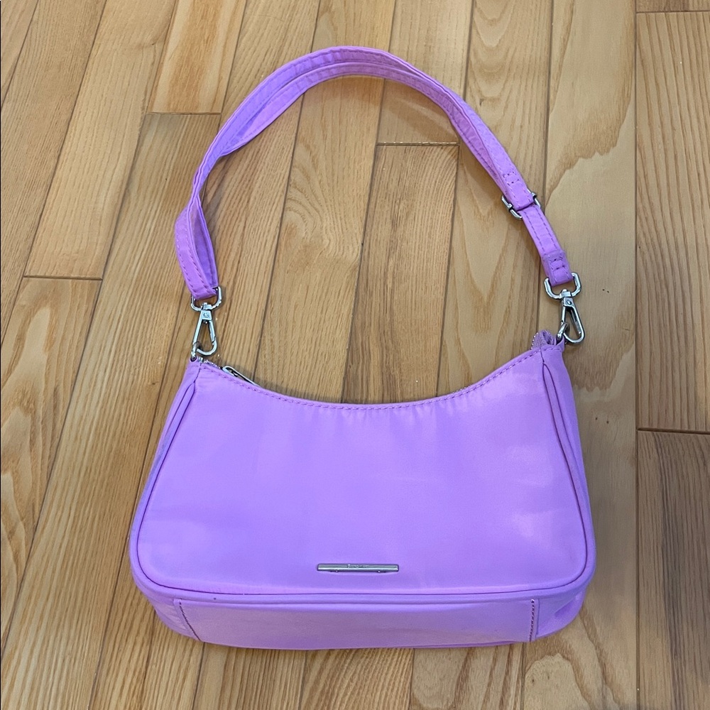 Bershka Lavender Shoulder Bag